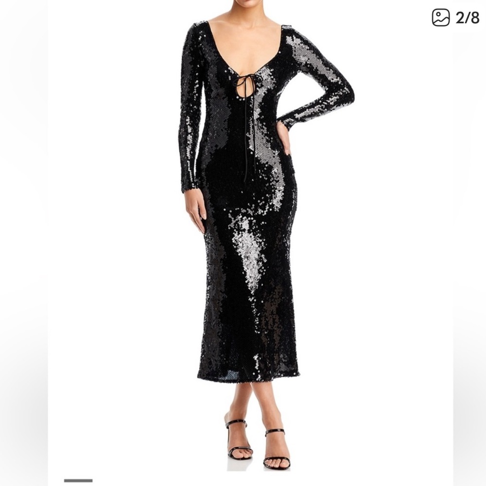 LIKE NEW BARDOT VERONA SEQUIN DRESS